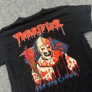Terrifier Art the Clown Shirt Size Medium Black Art's Greatest Kills Tour‎ Men's
